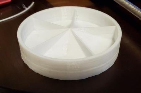 5 part token holder with lid