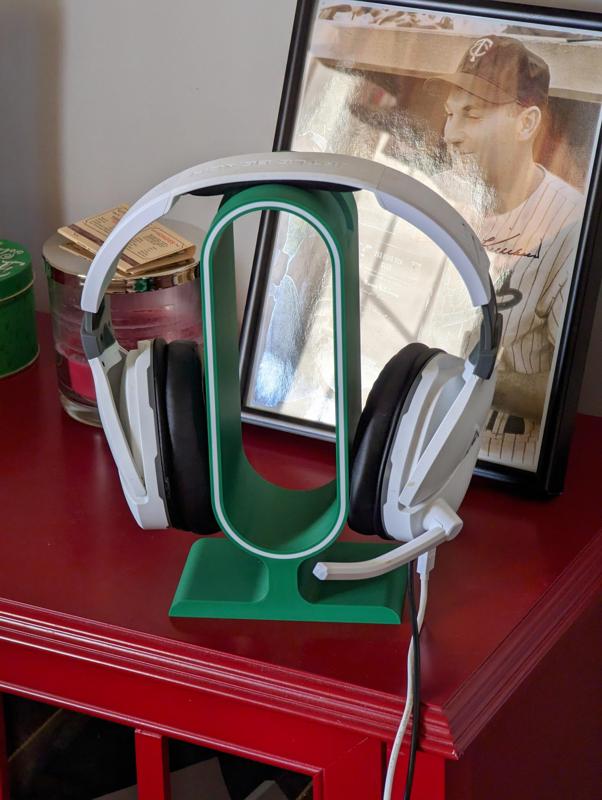 Headphone Stand with Inlay Ring
