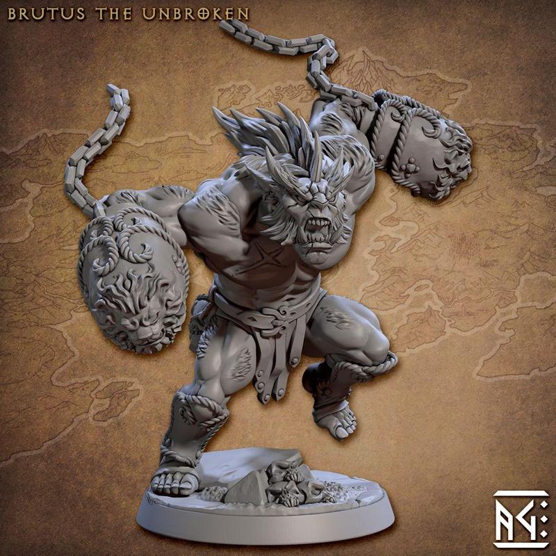 Brutus the Unbroken - Champion of the Arena (Bronzeclad Greatgoblin)