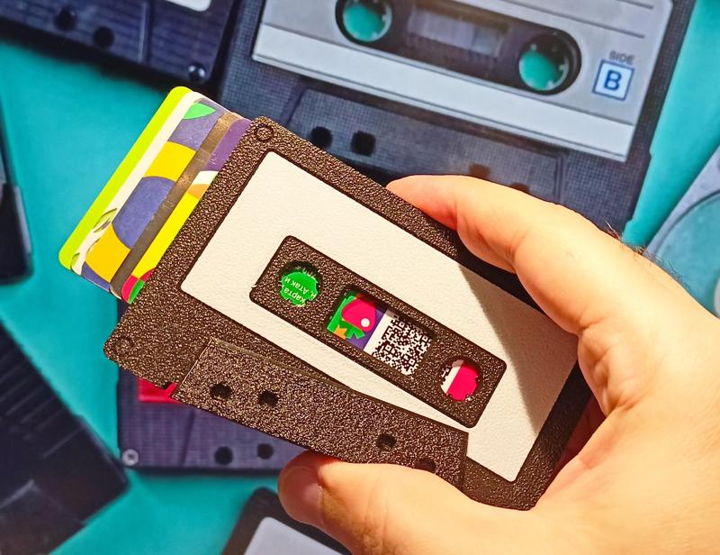 Cassette Cardholder wallet