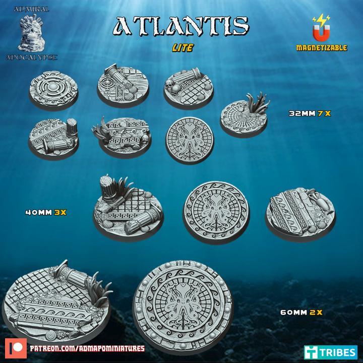 Atlantis Bases Lite (Pre-Supported)