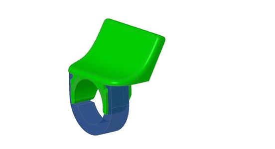 clean pull door handle attachment