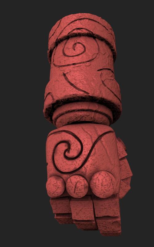 Hellboy Hand