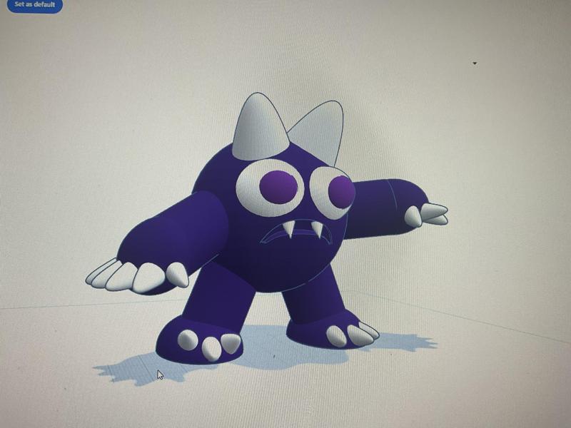 Spiky monster