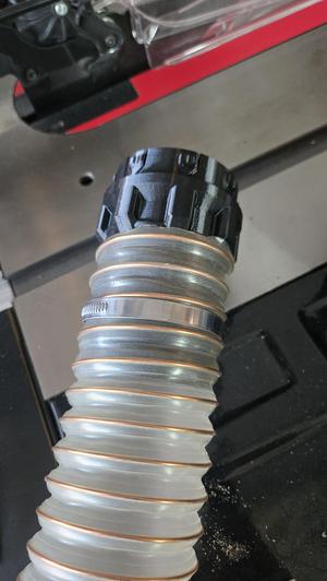 Twist Lock Dust Collector Ports (2.5 inch Counter/Anti-Clockwise)