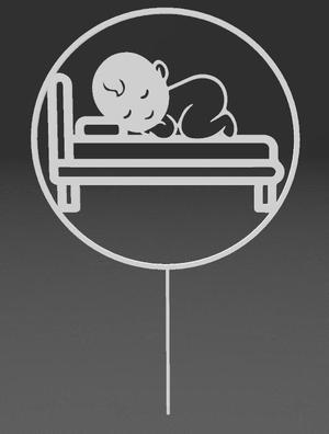 sleeping baby topper