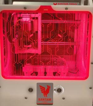 Bantam PCB Mill Cyberpunk Window 
