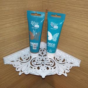 Elegant 3D Printed Corner Shelf – Free Wall-Mounted Design with Decorative Support