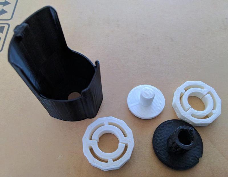 Asthma inhaler cover with manual counter