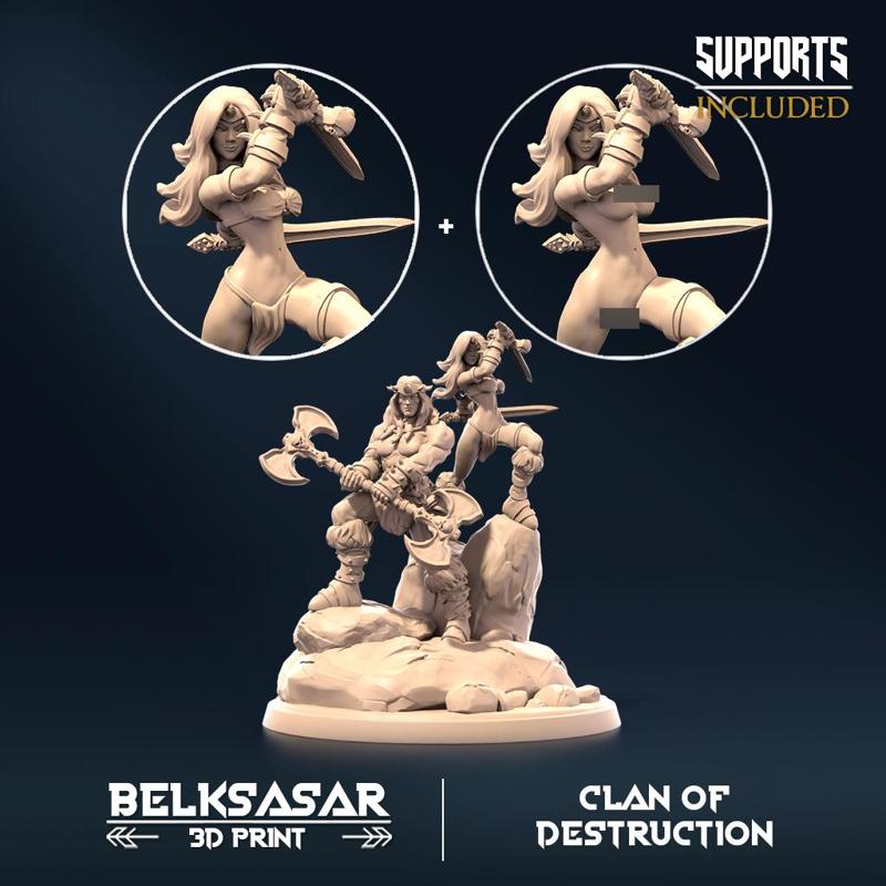 Kolngan And Anya Clanmastgers All Variants