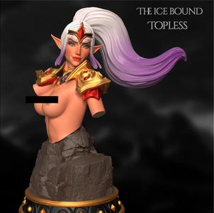 Ice bound Tempress Topless Bust