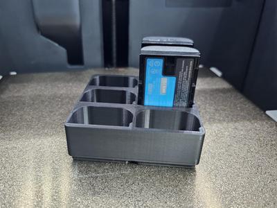 Gridfinity storage for Canon LP-E6N Batteries