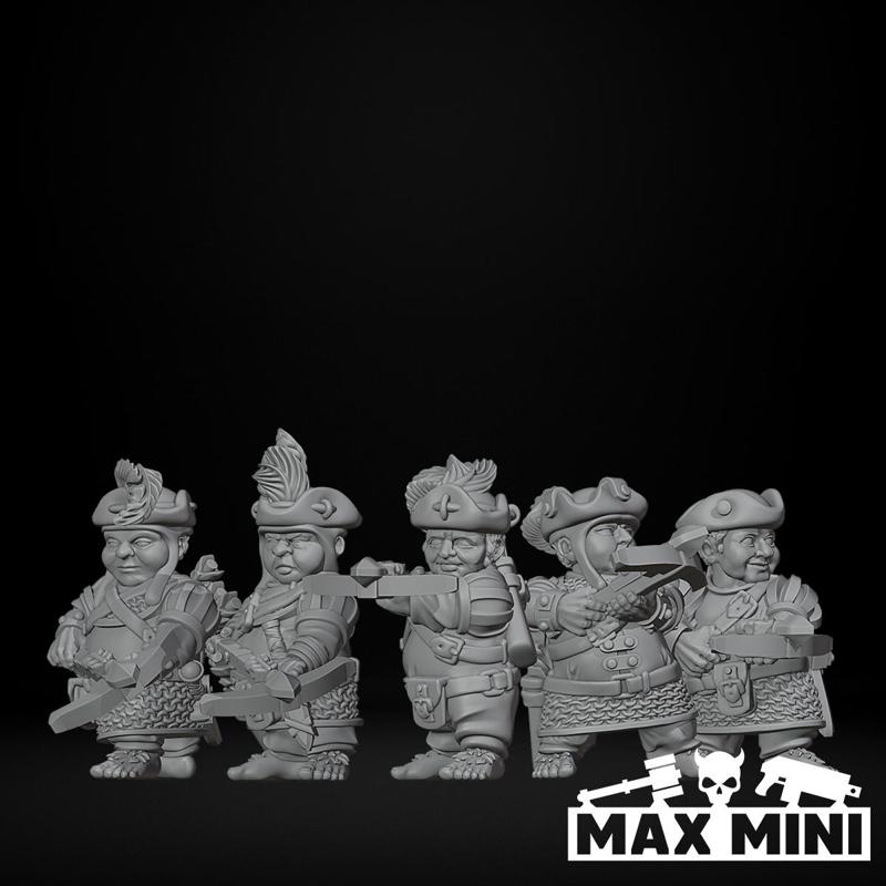 Halfling Merc Crossbows