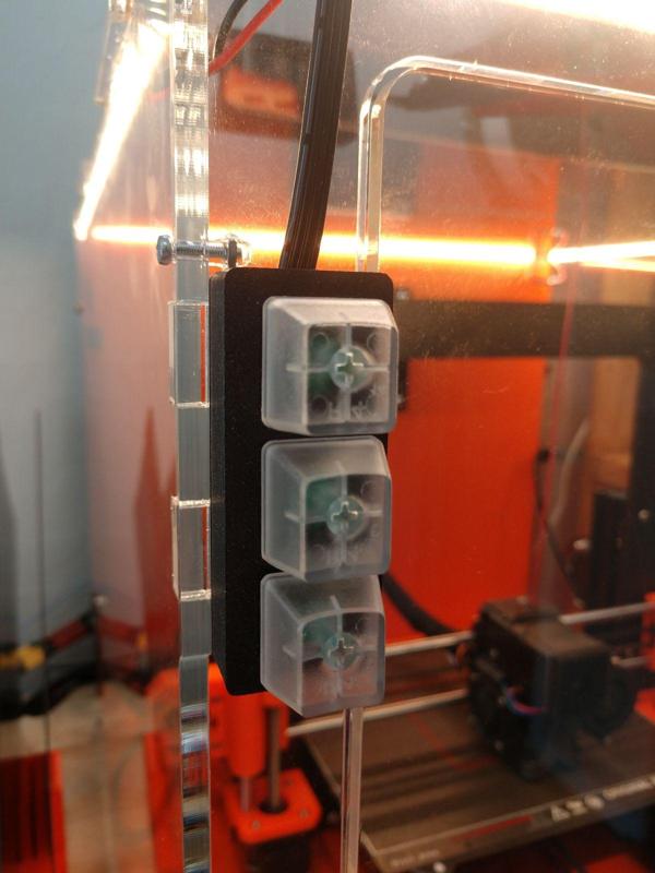 3 Button Cherry MX Switch Box