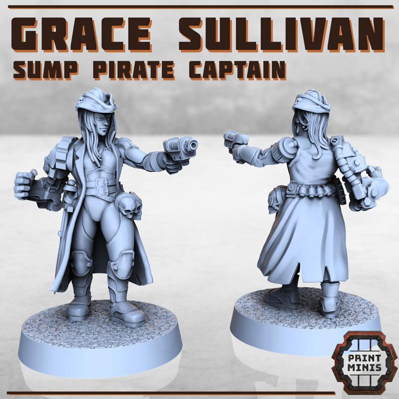Grace Sullivan - Sump Pirate Captain