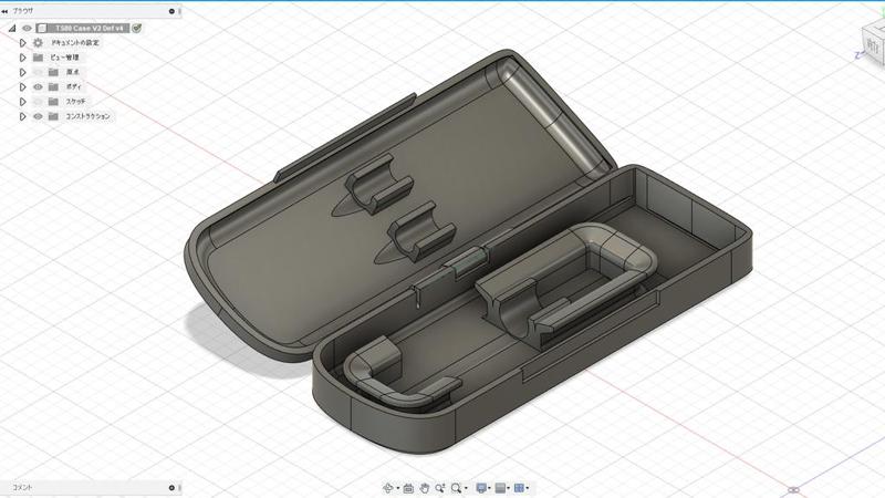 TS80 Soldering iron Case with Lipo Battery adapter