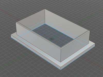 Parametric Square Cookie Cutter