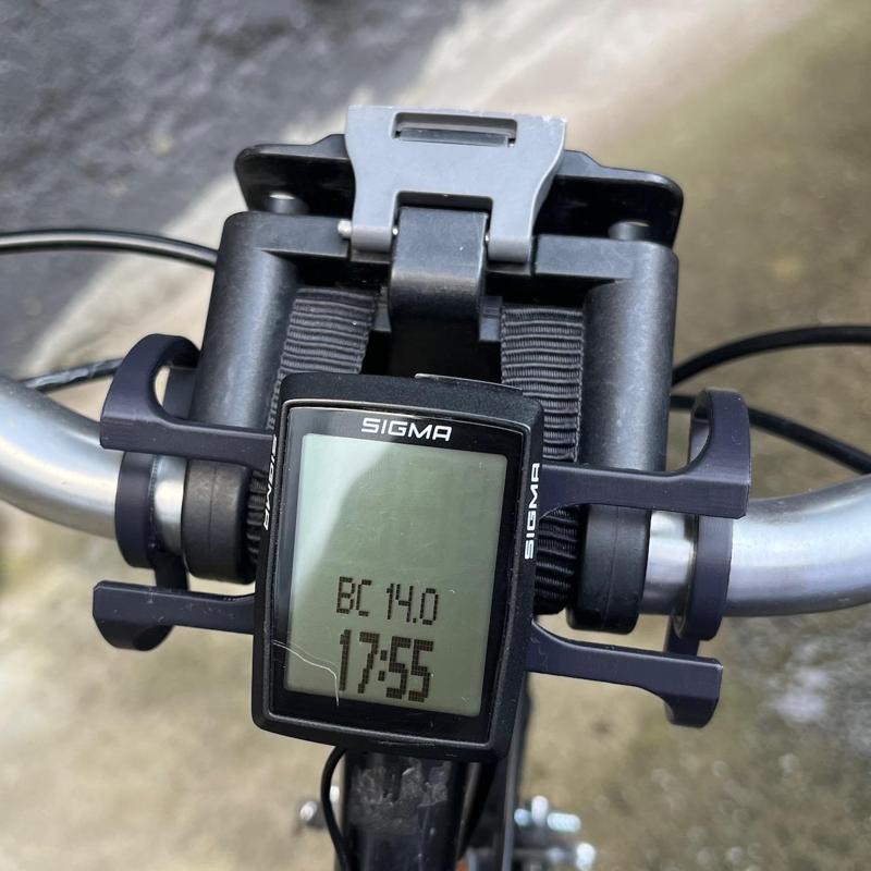 Centered SIGMA Bike Computer Mount