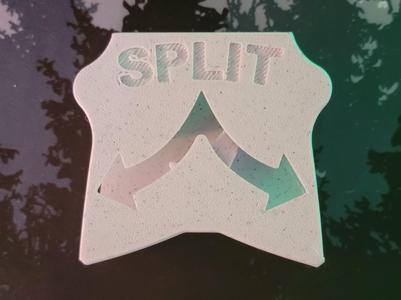 Magnetic Marble Run: Splitter