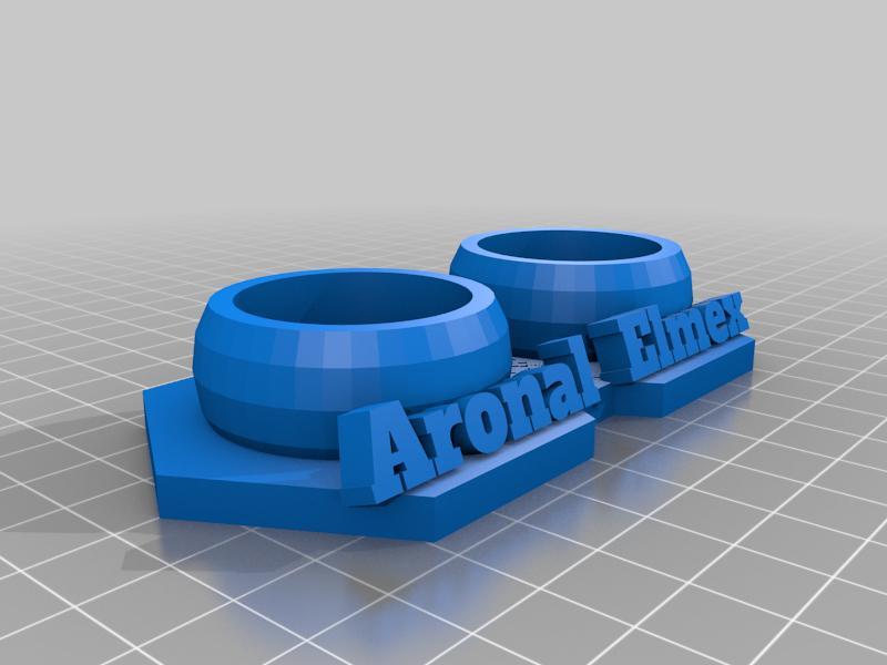 Aronal & Elmex Tooth Paste Holder
