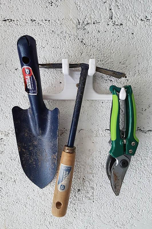Support outils de jardin