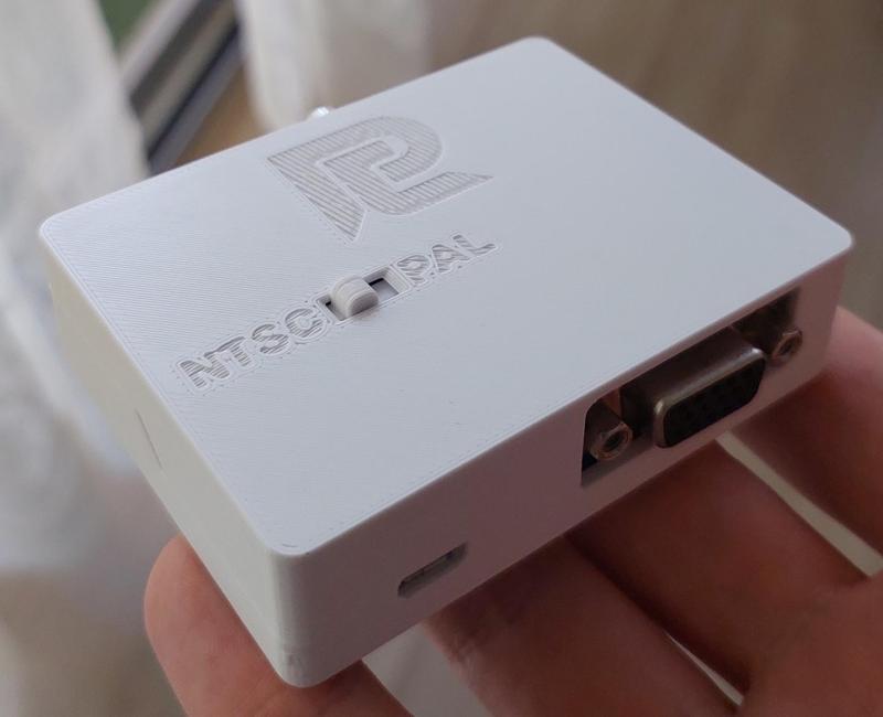 RetroCastle VGA to Composite/S-Video Case