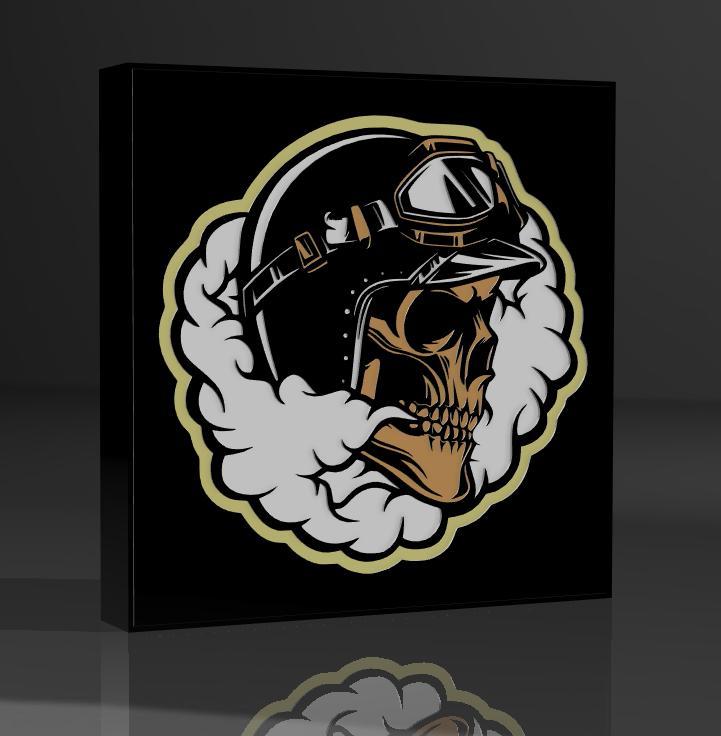 skull and crossbones lamp v2
