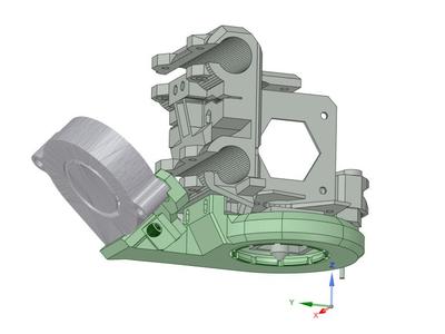 Omnidirectional cooler for Reduplicator i3 MK3x (MK10 extruder)