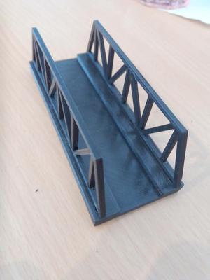N scale bridge