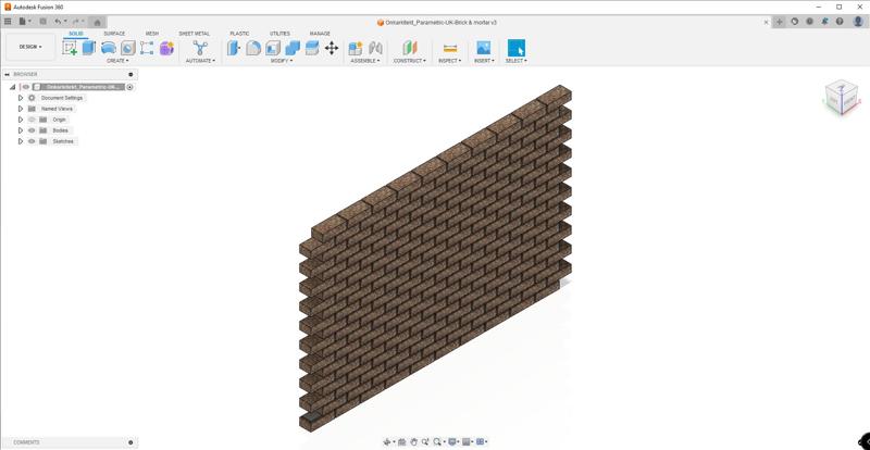 Onkarkitekt - Parametric UK Brick (No Mortar) [Construction Series]