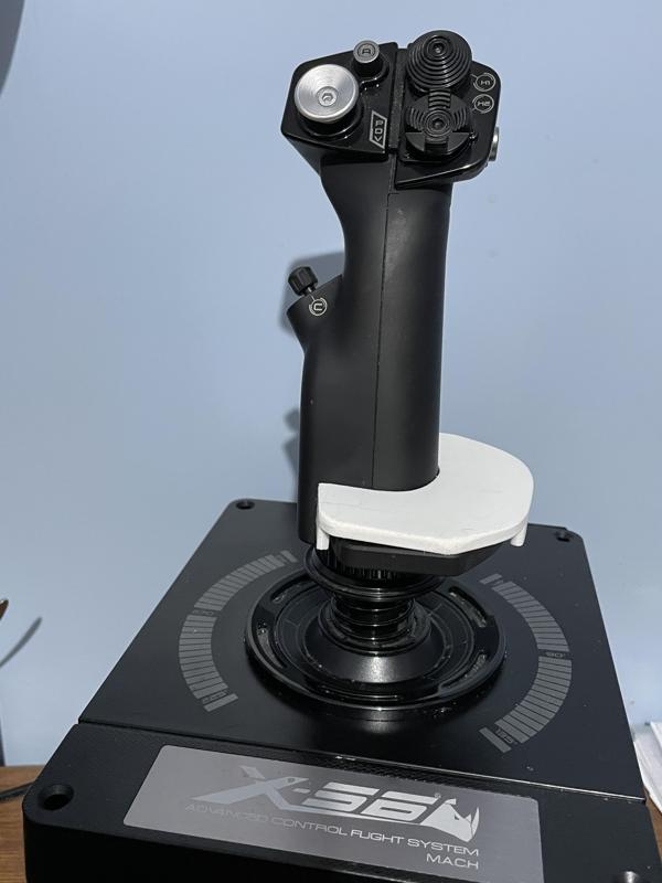 X-56 Joystick Palm Rest Riser
