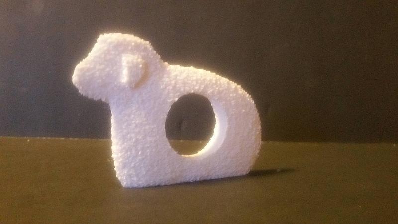 Lamb/Sheep Napkin ring
