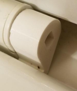 Toilet Seat Hinge for Bemis NextStep