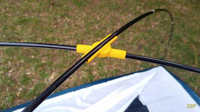 Cross Clip for Decathlon Tent MH100 (2 People)