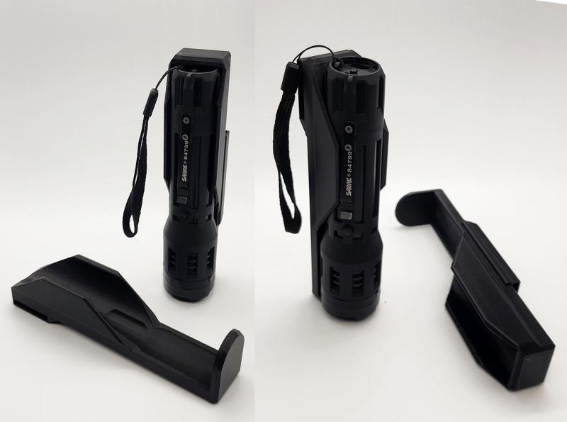 Sabre Flashlight Stun-Gun Belt Holsters - Vert/Horiz