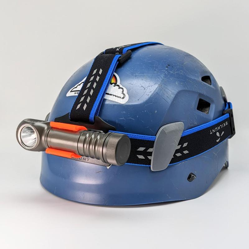 Zebralight H600 holder for Skilhunt HB3 headband