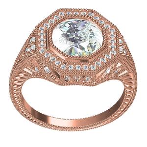 Antique Art Deco Engagement Ring 04