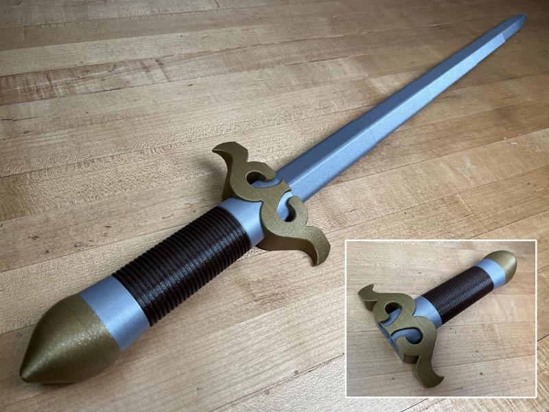 Collapsing Jian with Removable Blade (Multi-Color)