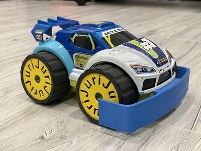 Dickie RC car tire and bumper