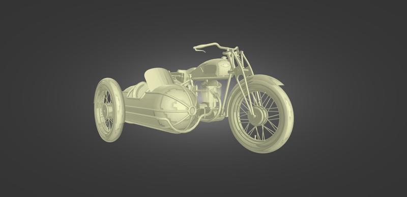 1938 Tornax U60 & Sidecar