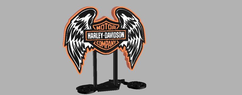 Harley Davidson Lamp