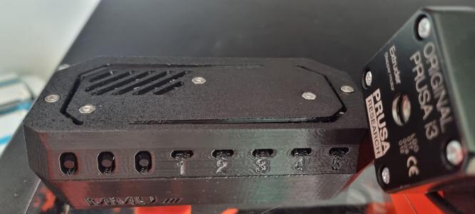 PRUSABOX NEW COVER FOR MMU3 CONTROL BOARD COMPATIBLE WITH MMU2 FOR