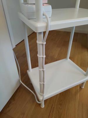 Cable clip for Ikea shelf DYNAN (22mm diameter)