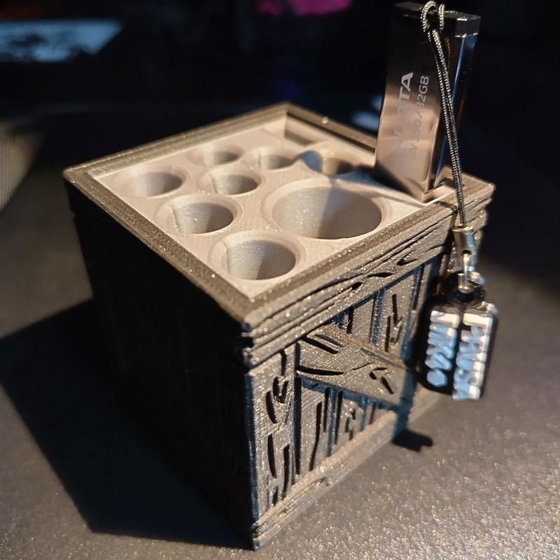 Wood Crate organizer