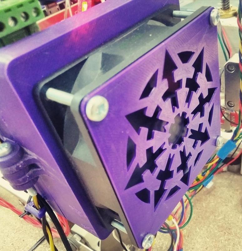 Chaos star fan protection (fan 92mm x 92mm)