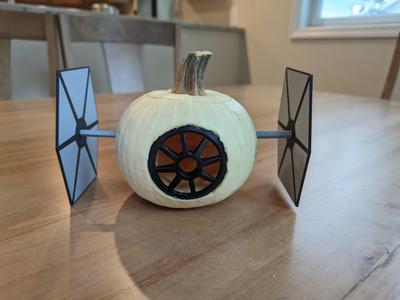 Tie Fighter Pumpkin Carving Kit