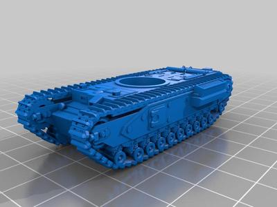Churchill Crocodile easy print
