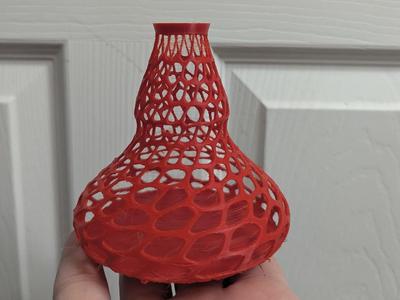 Molten Elegance Vase