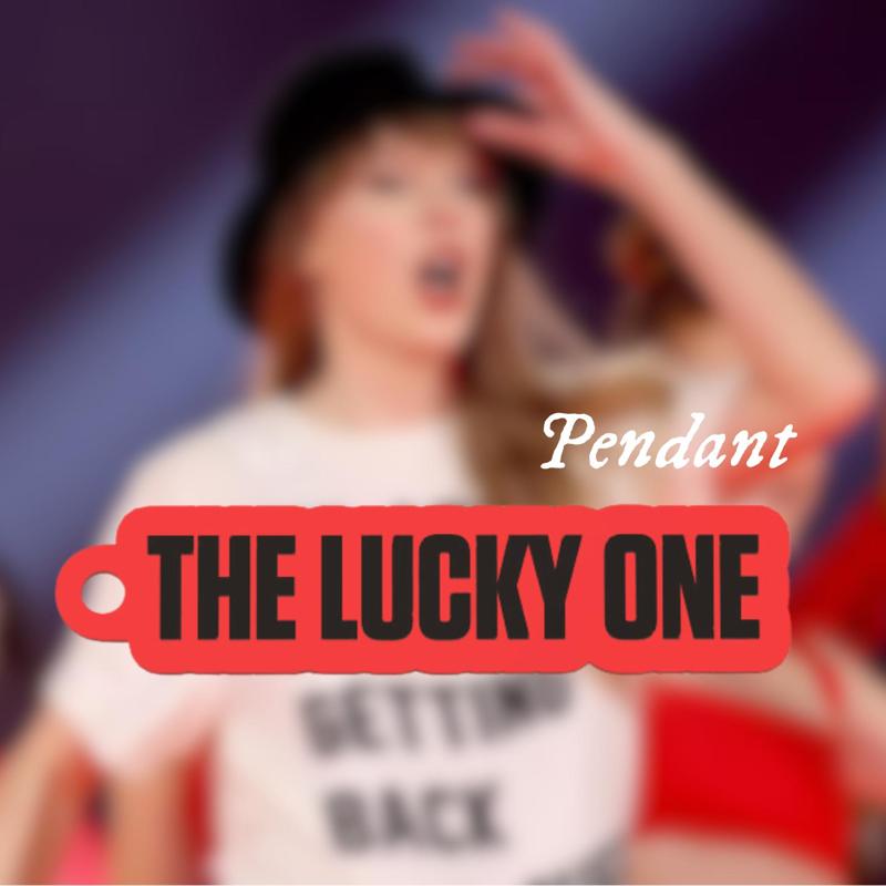 Taylor Swift the lucky one red Keychain