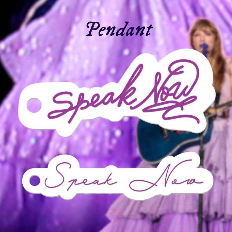 2 Keychain Set Speak Now Taylor Swift